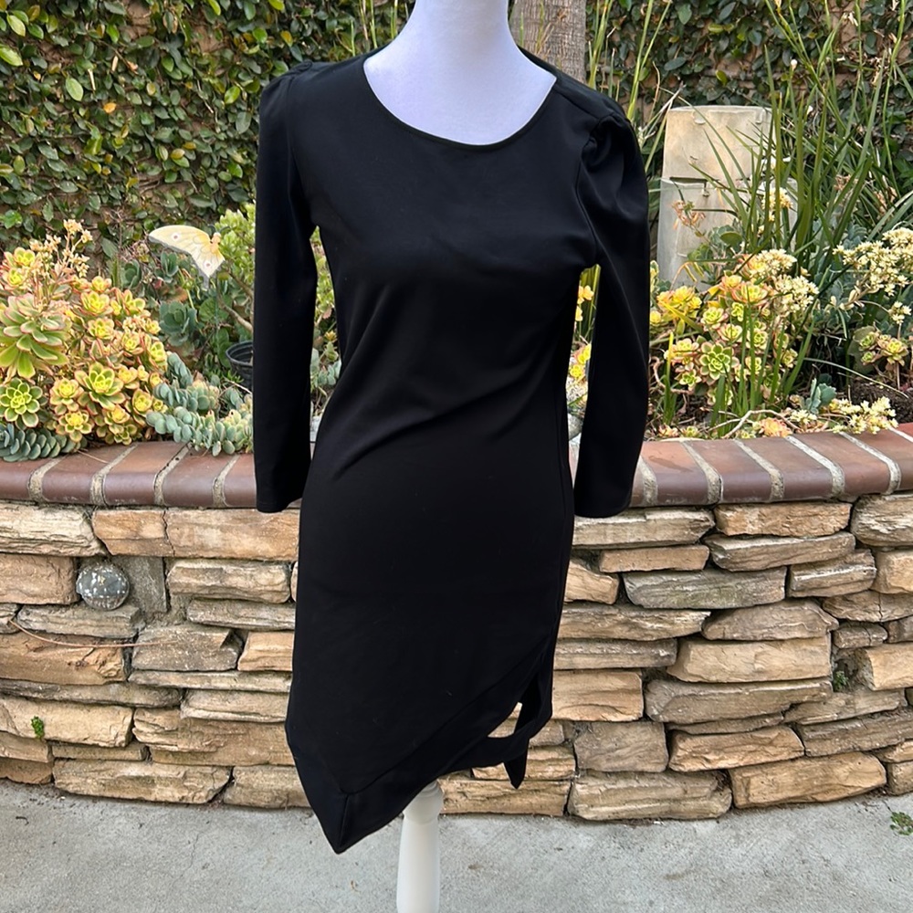 Back mini dress